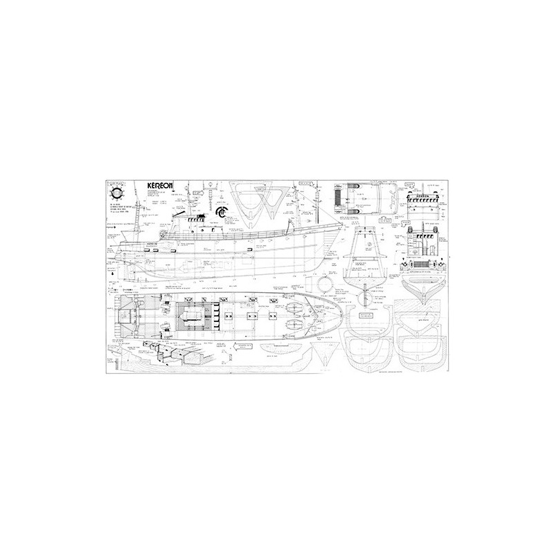 Plan du bateau Kereon