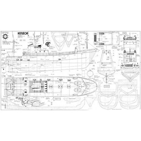 Plan du bateau Kereon