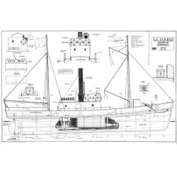 Plan du bateau La Louise