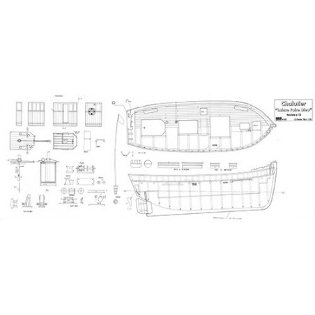 Plan du bateau Laisse Faire Dieu