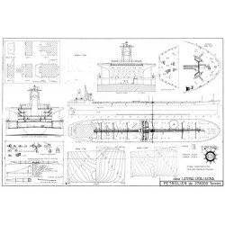 Plan du bateau Latona