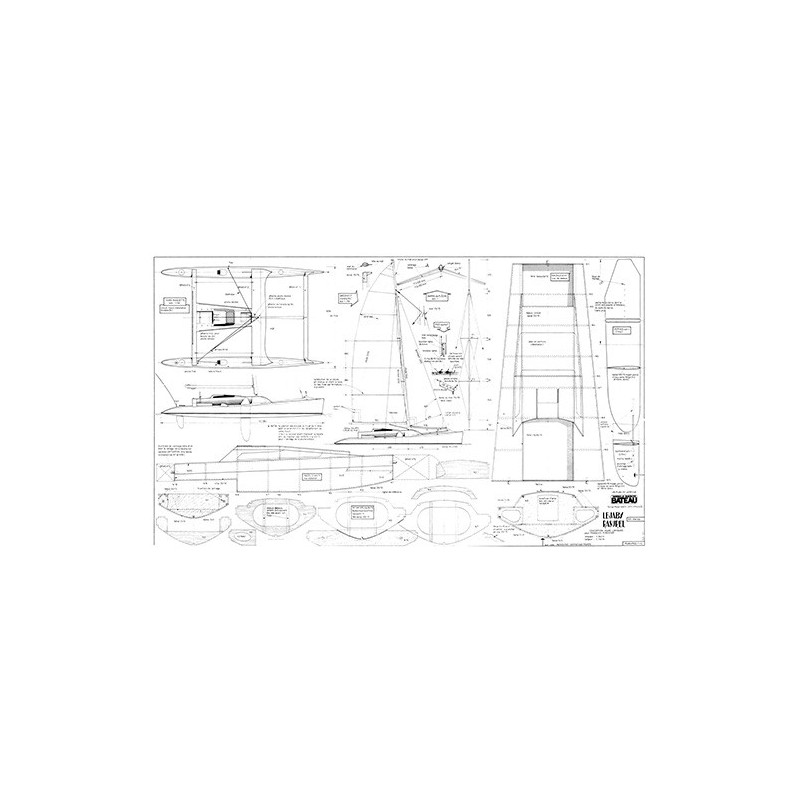 Plan du bateau Lejaby Rasurel