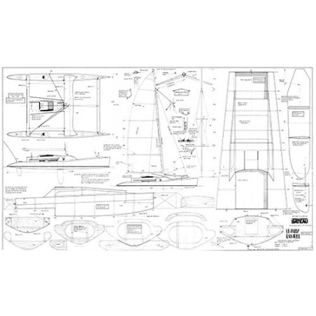 Plan du bateau Lejaby Rasurel