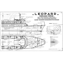 Plan du bateau Léopard
