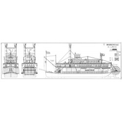 Plan du bateau Marieville