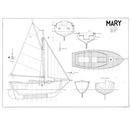 Plan du bateau Mary