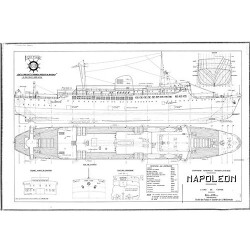 Plan du bateau Napoléon 1959