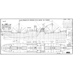 Plan du bateau Navire de charge