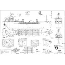 Plan du bateau Odet