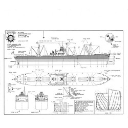Plan du bateau Oradour