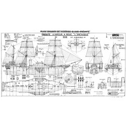 Plan du bateau Orenoque