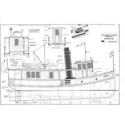 Plan du bateau Pamela Deare