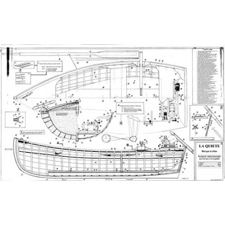 Plan du bateau Quiete
