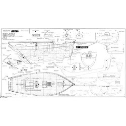 Plan du bateau Red Atao