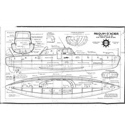 Plan du bateau Requin d'Acier