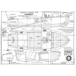 Plan du bateau Runabout