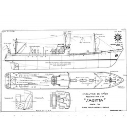 Plan du bateau Sagitta