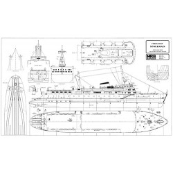 Plan du bateau Saint-Germain