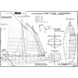 Plan du bateau Sardinière