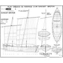 Plan du bateau Sinagot