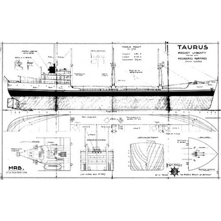 Plan du bateau Taurus