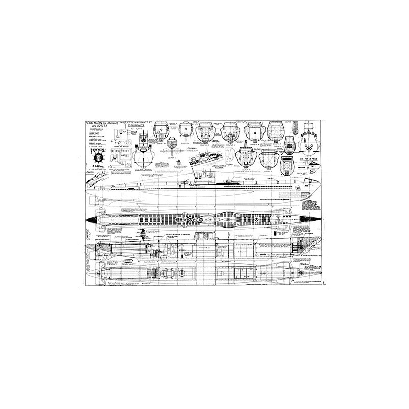 Plan du bateau U27
