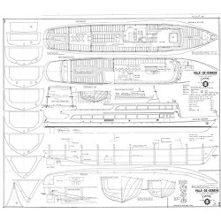 Plan du bateau Ville de Genève