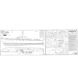 Plan du bateau Vosper 22