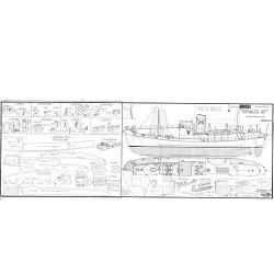 Plan du bateau Wal 9