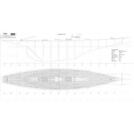 Plan du bateau Tuiga