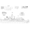 Plan du bateau San Pablo