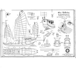 Plan du bateau Sampang