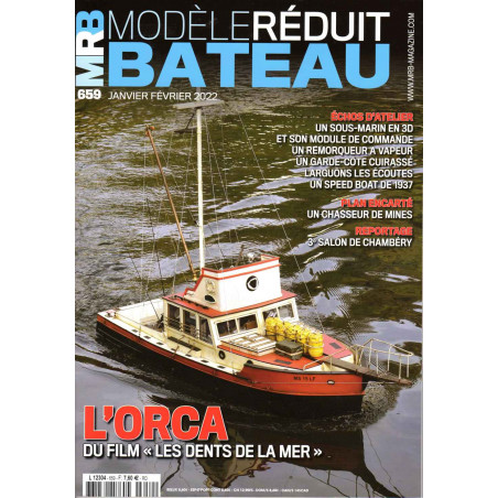 Couverture Modèle Réduit Bateau 659