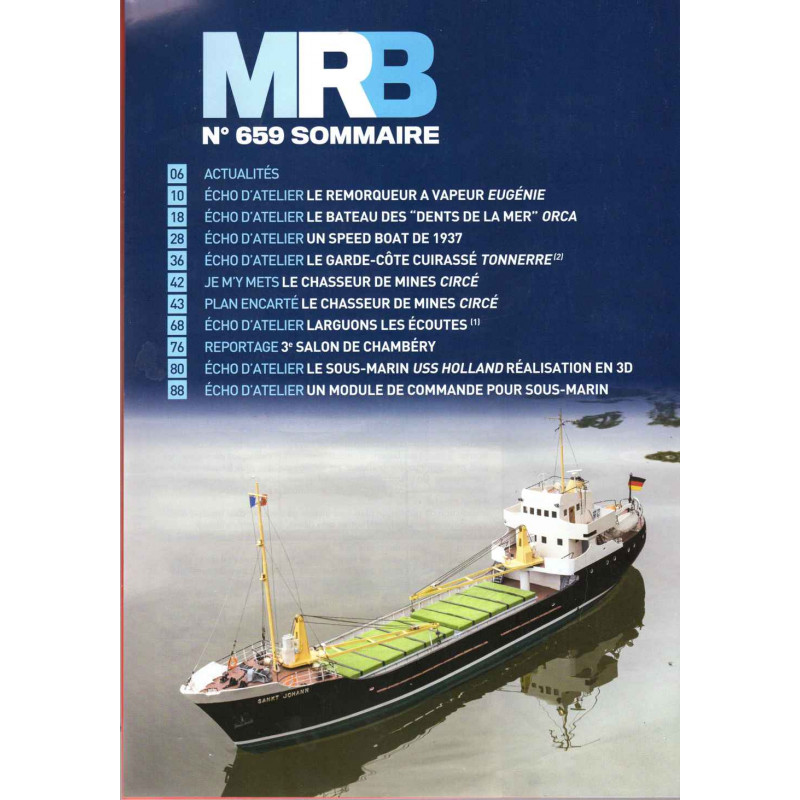 Sommaire Modèle Réduit Bateau 659