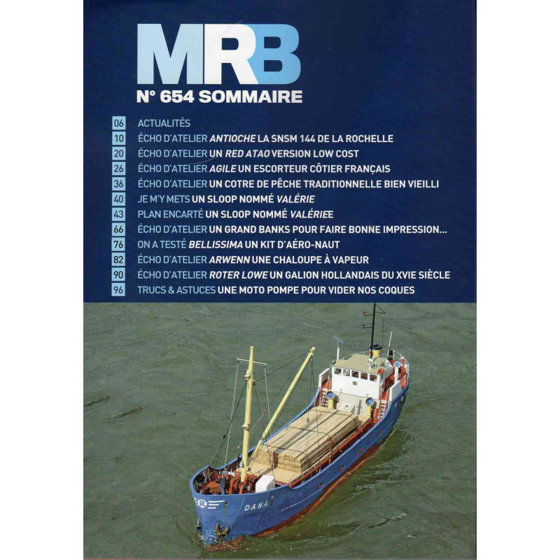 Sommaire Modèle Réduit Bateau 654
