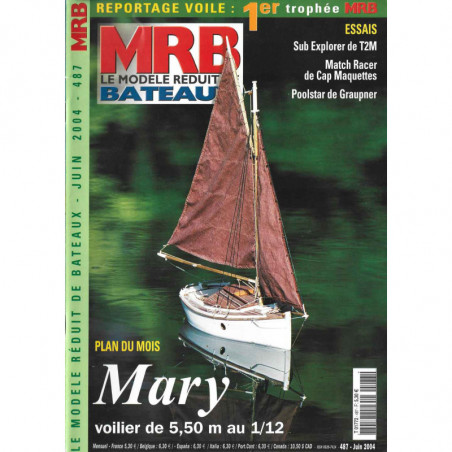 Couverture Modèle Réduit Bateaux 487