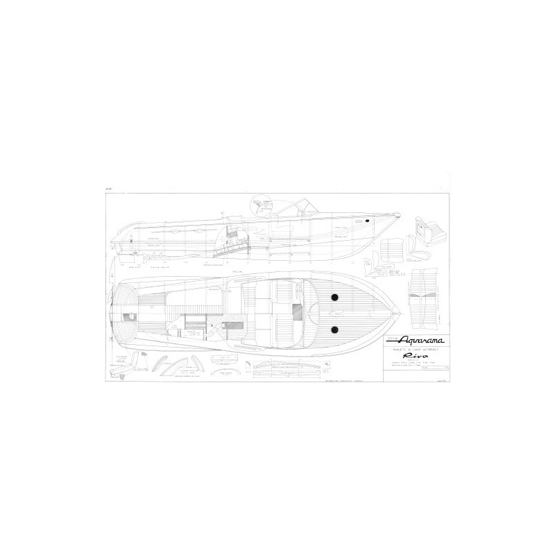 Plan du bateau Aquarama 1-7