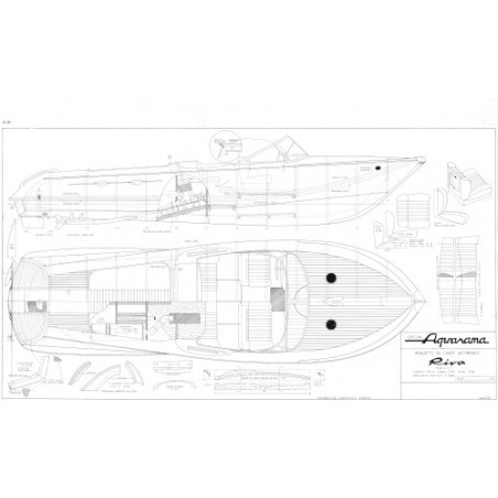 Plan du bateau Aquarama 1-7