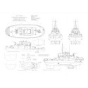 Plan du bateau Armen