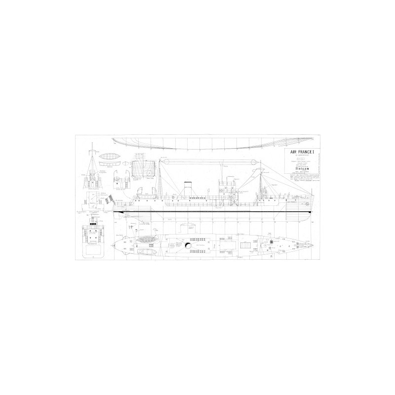 Plan du bateau Aviso