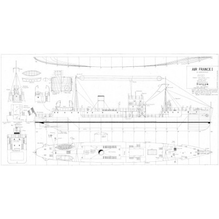 Plan du bateau Aviso