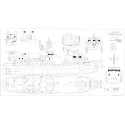 Plan du bateau Baliseur G. Joly