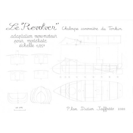 Plan du bateau Revolver