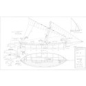 Plan du bateau Barque Catalane