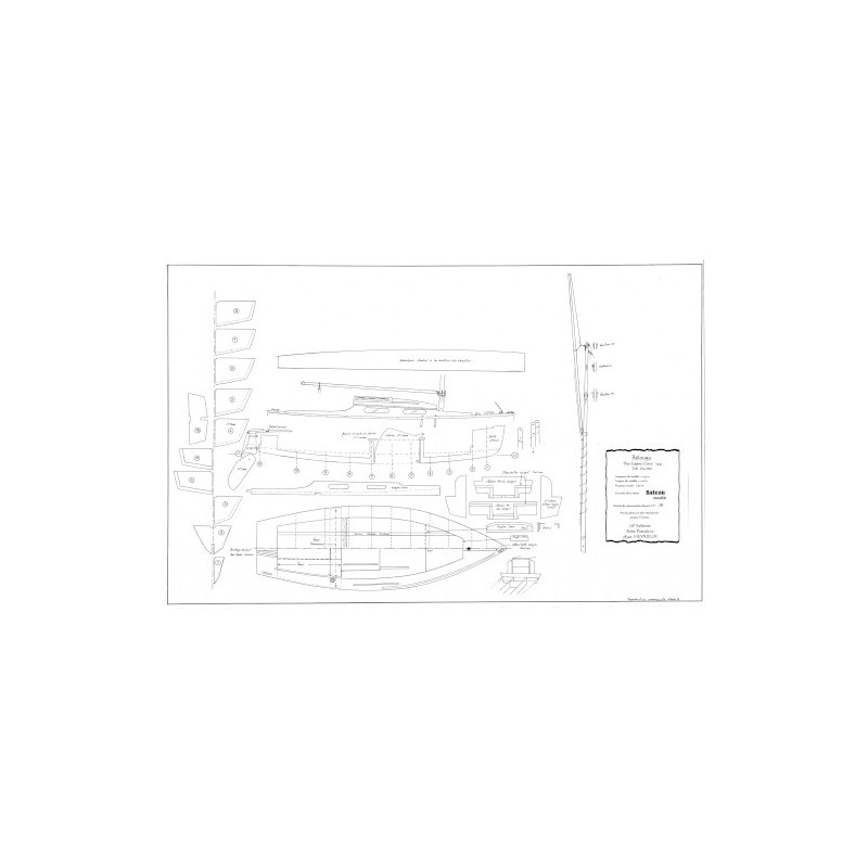 Plan du bateau Belouga