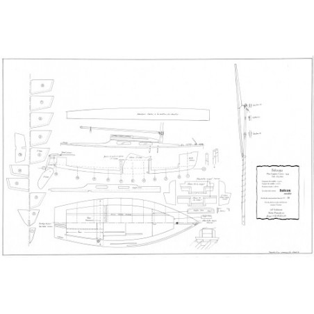 Plan du bateau Belouga