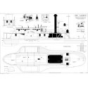 Plan du bateau Big Sandy