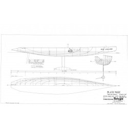 Plan du bateau Black Magic