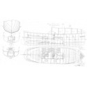 Plan du bateau Canot 1896 Marine Nationale
