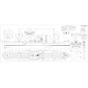 Plan du bateau Cargo Agen